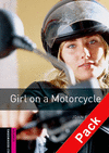OXFORD BOOKWORMS STARTERS GIRL ON A MOTORCYCLE CD PACK ED 08