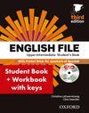 ENGLISH FILE UPP INT SB+WB W/K PK 3ED