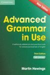 ADVANCED GRAMMAR IN USE BOOK WITH ANSWERS 3RD EDITION