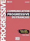 COMMUNICATION PROGRESSIVE DU FRANÇAIS - NIVEAU AVANCÉ B2-C1 - LIVRE + CD AUDIO -