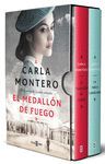 PACK CARLA MONTERO CON: EL MEDALLÓN DE FUEGO  LA TABLA ESMERALDA