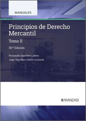 PRINCIPIOS DE DERECHO MERCANTIL (TOMO II)