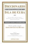 DICCIONARIO DE PROVINCIALISMOS DE LA ISLA DE CUBA