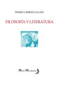 FILOSOFÍA Y LITERATURA