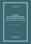 EL PAPEL DE LAS POLÍTICAS PÚBLICAS EN LA CRISIS DE LA COVID-19