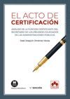 EL ACTO DE CERTIFICACIÓN