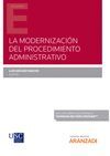 LA MODERNIZACIÓN DEL PROCEDIMIENTO ADMINISTRATIVO (PAPEL + E-BOOK