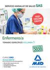 ENFERMERO/A DEL SERVICIO ANDALUZ DE SALUD. TEMARIO ESPECÍFICA VOLUMEN 3
