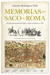 MEMORIAS DEL SACO DE ROMA