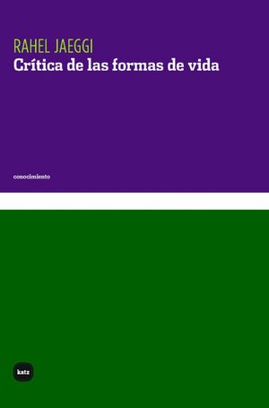 CRITICA DE LAS FORMAS DE VIDA