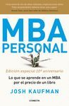 MBA PERSONAL. EDICIÓN ESPECIAL 10º ANIVERSARIO