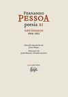 POESÍA XI. ORTÓNIMOS (1918-1923)