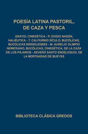 076. POESÍA LATINA PASTORIL, DE CAZA Y PESCA