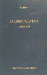 LENGUA LATINA LIBROS V-VI