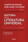 HISTORIA DE LA LITERATURA UNIVERSAL I