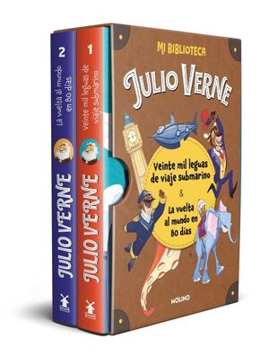 MI BIBLIOTECA JULIO VERNE (JULIO VERNE PARA NIÑOS)