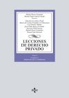 LECCIONES DE DERECHO PRIVADO