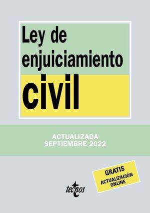 LEY DE ENJUICIAMIENTO CIVIL