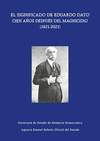 EL SIGNIFICADO DE EDUARDO DATO CIEN AÑOS DESPUÉS DEL MAGNICIDIO ( 1921-2021)