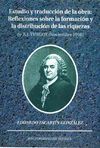 ESTUDIO Y TRADUCCIÓN DE LA OBRA: REFLEXIONES SOBRE LA FORMACIÓN Y LA DISTRIBUCIÓ