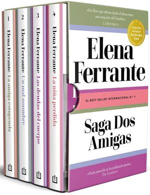 TETRALOGIA LA AMIGA ESTUPENDA (ESTUCHE)