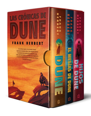 TRILOGÍA DUNE, EDICIÓN DE LUJO (ESTUCHE CON: DUNE  EL MESÍAS DE DUNE  HIJOS DE