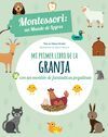 MI PRIMER LIBRO DE LA GRANJA CON PEGATINAS MONTESSORI UN MUNDO DE LOGROS