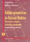 P.D.T. Nº 12: SÓLIDOS GEOMÉTRICOS EN SISTEMA DIÉDRICO.