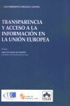 TRANSPARENCIA Y ACCESO A LA INFORMAC.U.E