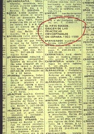 EL ARTE SUCEDE. ORIGEN DE LAS PRÁCTICAS CONCEPTUALES EN ESPAÑA, 1965-1980