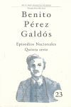 EPISODIOS NACIONALES, QUINTA SERIE