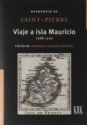 VIAJE A ISLA MAURICIO (1768-1770)