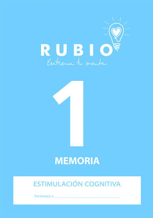 ENTRENA TU MENTE MEMORIA 1 EST.COGNITIVA
