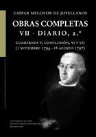 DIARIO 2º. CUADERNOS V, CONCLUSIÓN, VI Y VII (DESDE EL 1 DE SEPTIEMBRE DE 1794 H