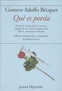 QUE ES POESIA