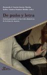 DE PUÑO Y LETRA