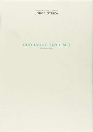 QUOUSQUE TANDEM!--