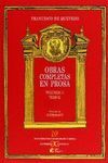 OBRAS COMPLETAS EN PROSA VOLUMEN II TOMO