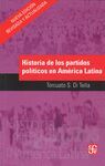 HISTORIA DE LOS PARTIDOS POLÍTICOS EN AMÉRICA LATINA