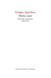 HOMO SACER. EDICION INTEGRAL